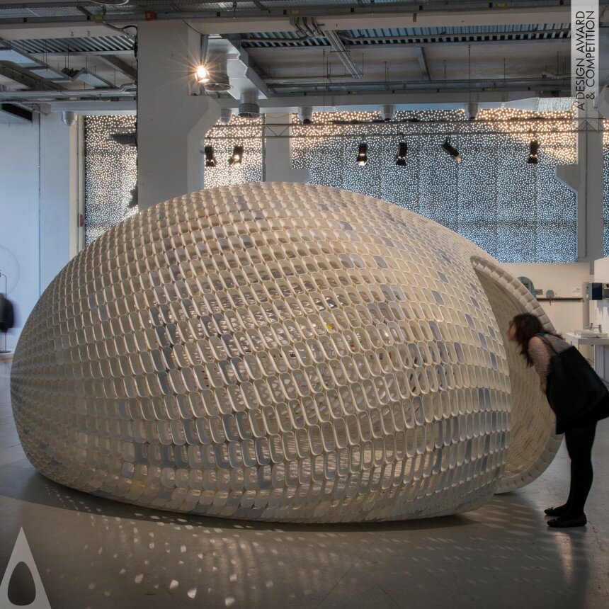 award winning design project egg small pavilion by michiel van der kley