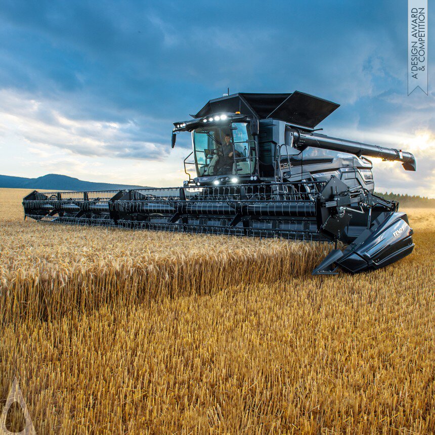 award winning design ideal combine harvester by morten leth bilde patric loriette