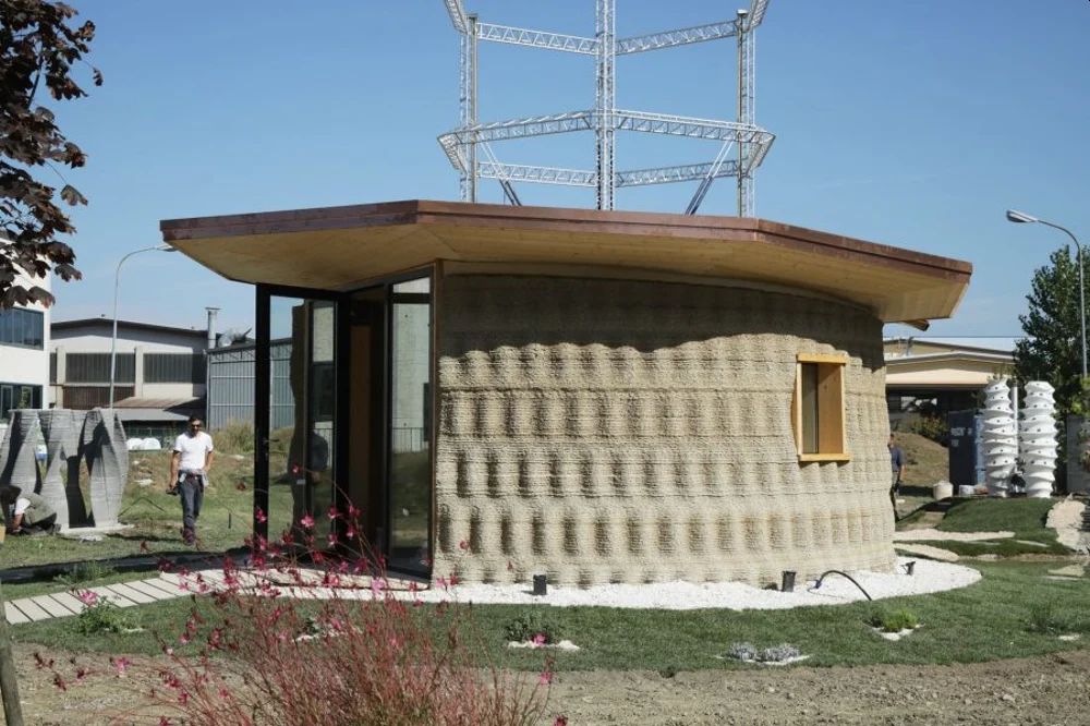 3d printed house by wasp