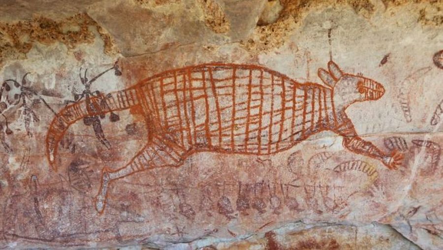 oldest rock painting kimberley australia